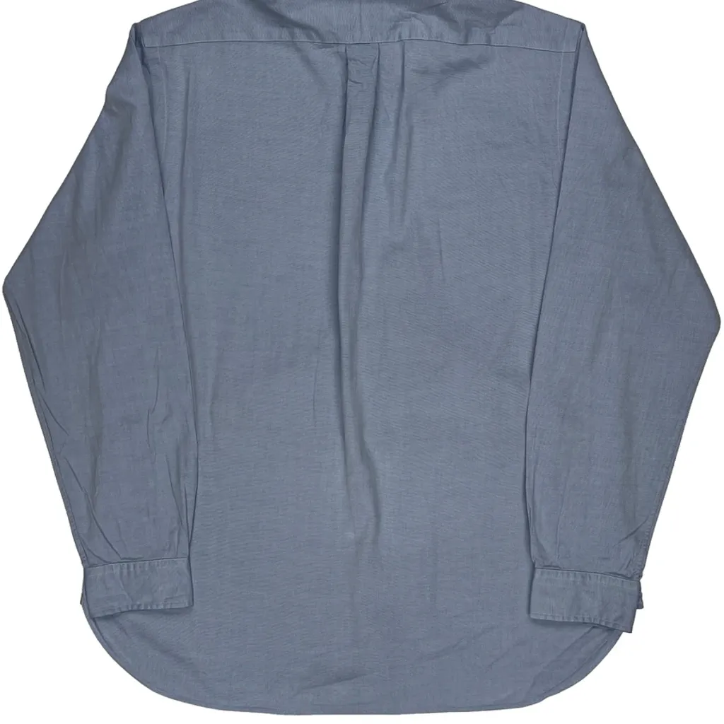 Ralph Lauren Shirt - Large Blue Cotton - Image 7