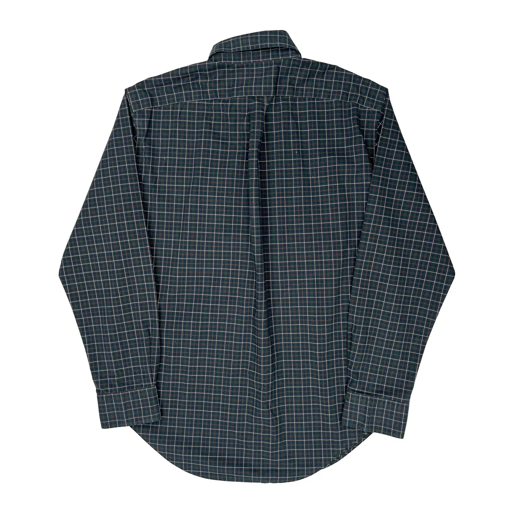 Ralph Lauren Checked Shirt - Large Blue Cotton - Image 2