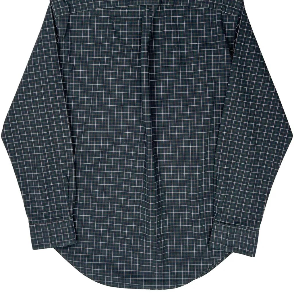Ralph Lauren Checked Shirt - Large Blue Cotton - Image 6