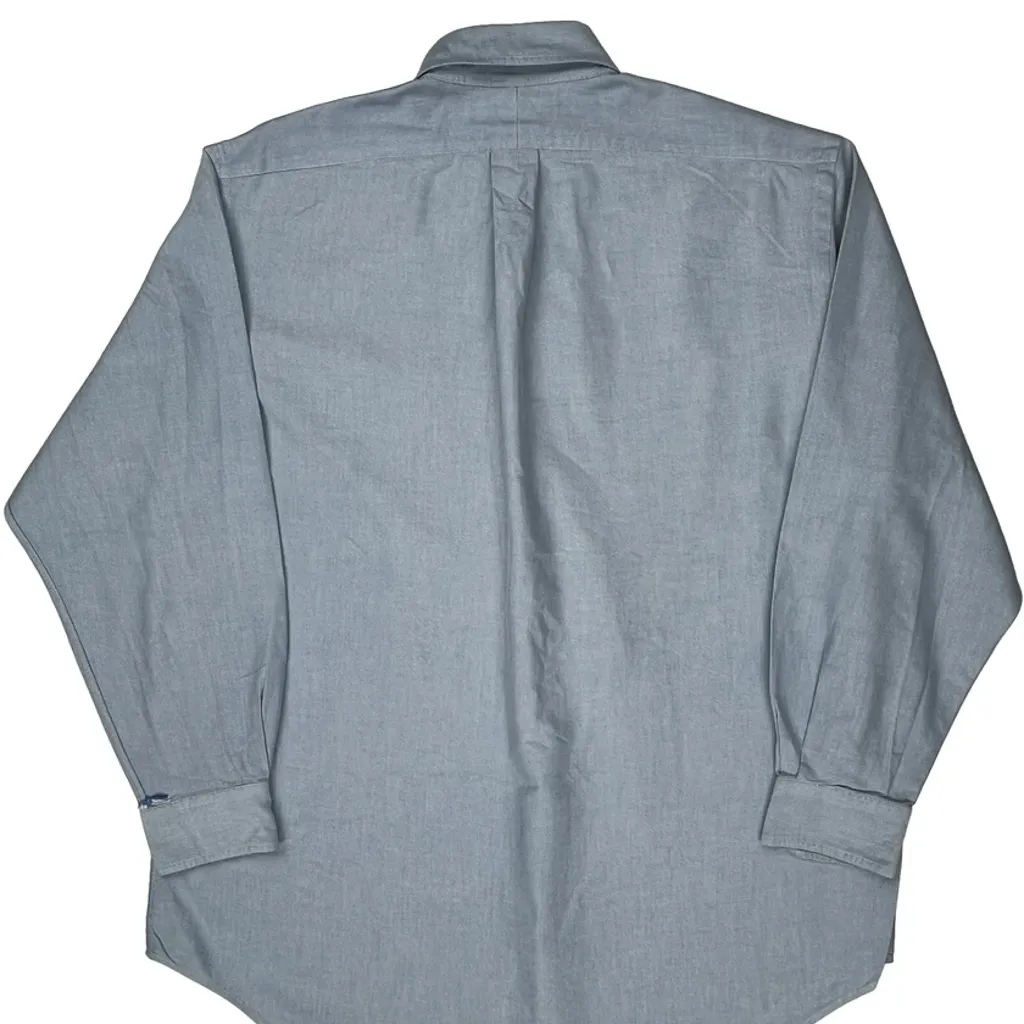 Ralph Lauren Shirt - Large Blue Cotton - Image 6