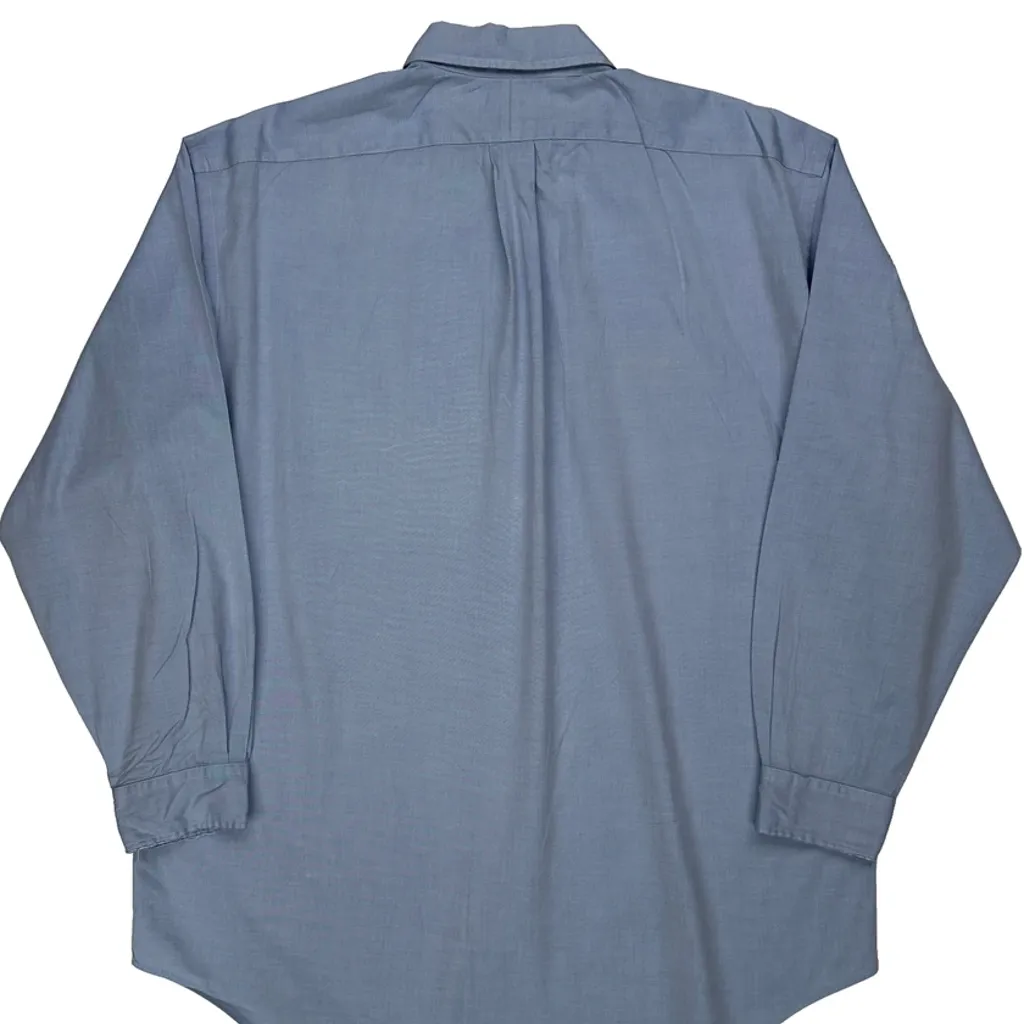Ralph Lauren Shirt - Large Blue Cotton - Image 6