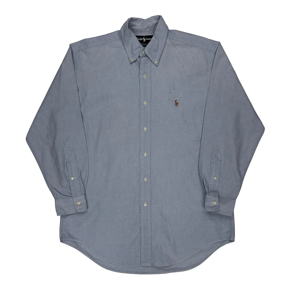 Ralph Lauren Shirt - Medium Blue Cotton