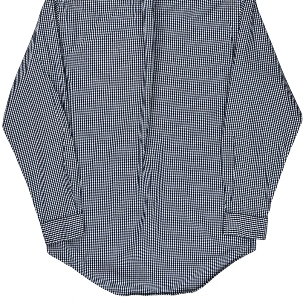 Ralph Lauren Checked Shirt - Medium Blue Cotton - Image 7