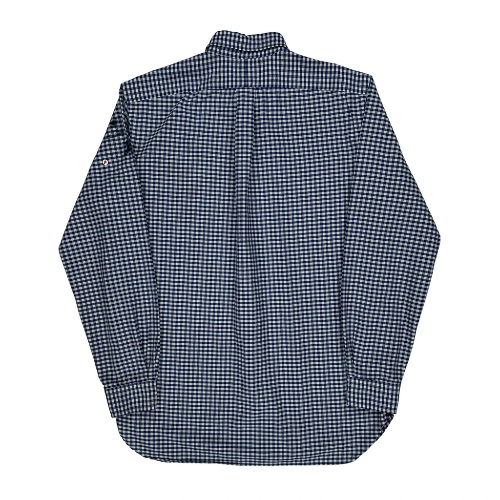 Ralph Lauren Checked Shirt - Medium Blue Cotton - Image 2