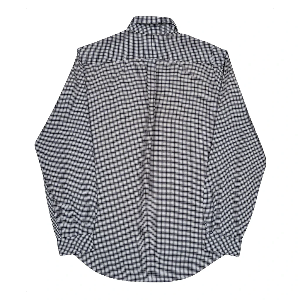 Ralph Lauren Checked Shirt - Medium Blue Cotton - Image 2