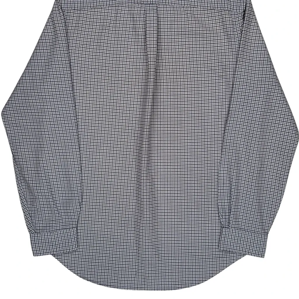 Ralph Lauren Checked Shirt - Medium Blue Cotton - Image 7