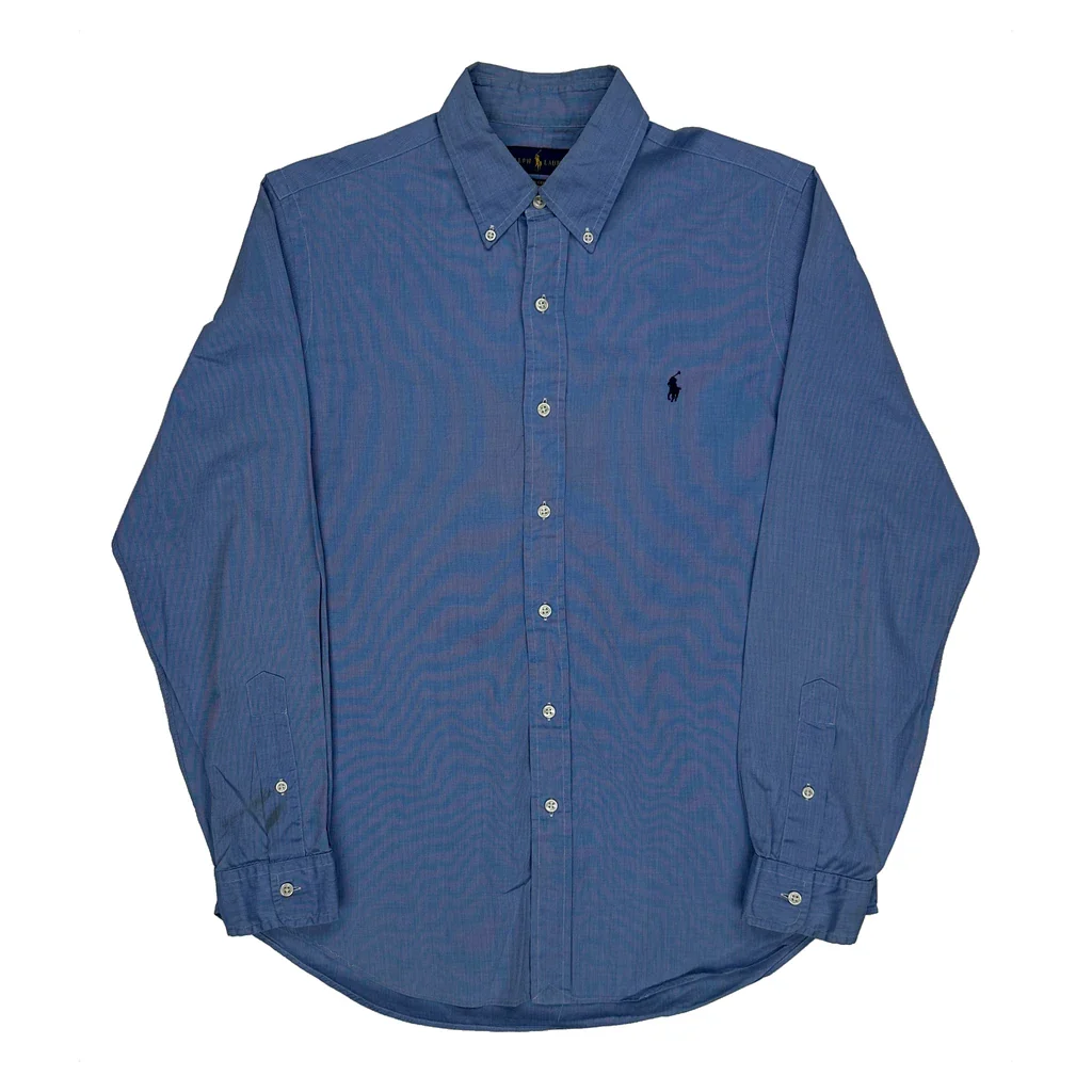 Ralph Lauren Shirt - Medium Blue Cotton