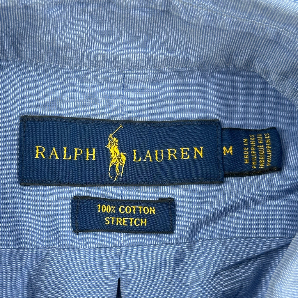 Ralph Lauren Shirt - Medium Blue Cotton - Image 3