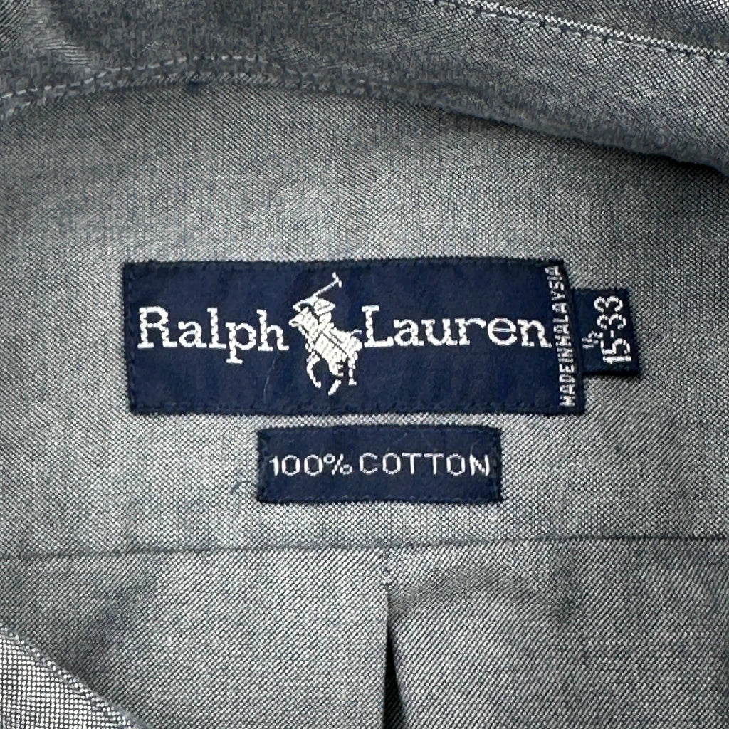 Ralph Lauren Shirt - Medium Blue Cotton - Image 3