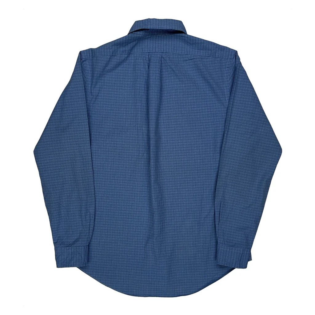 Ralph Lauren Checked Shirt - Medium Blue Cotton - Image 2