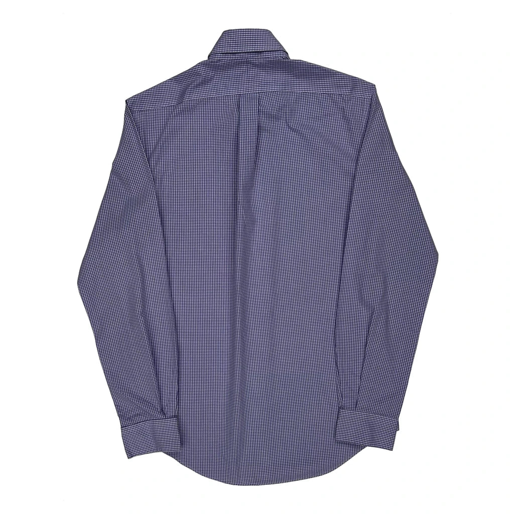 Ralph Lauren Checked Shirt - Small Blue Cotton - Image 2