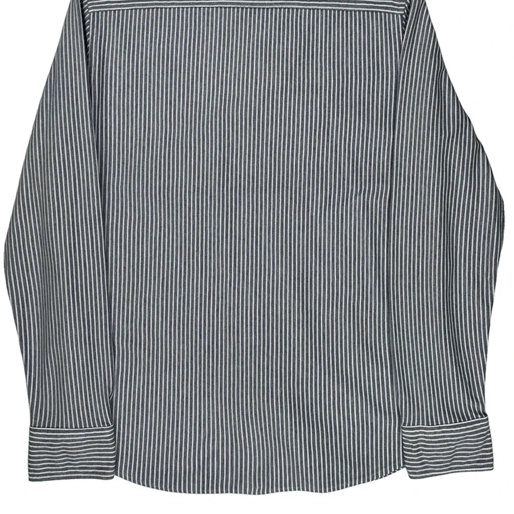 Ralph Lauren Striped Shirt - XL Blue Cotton - Image 7