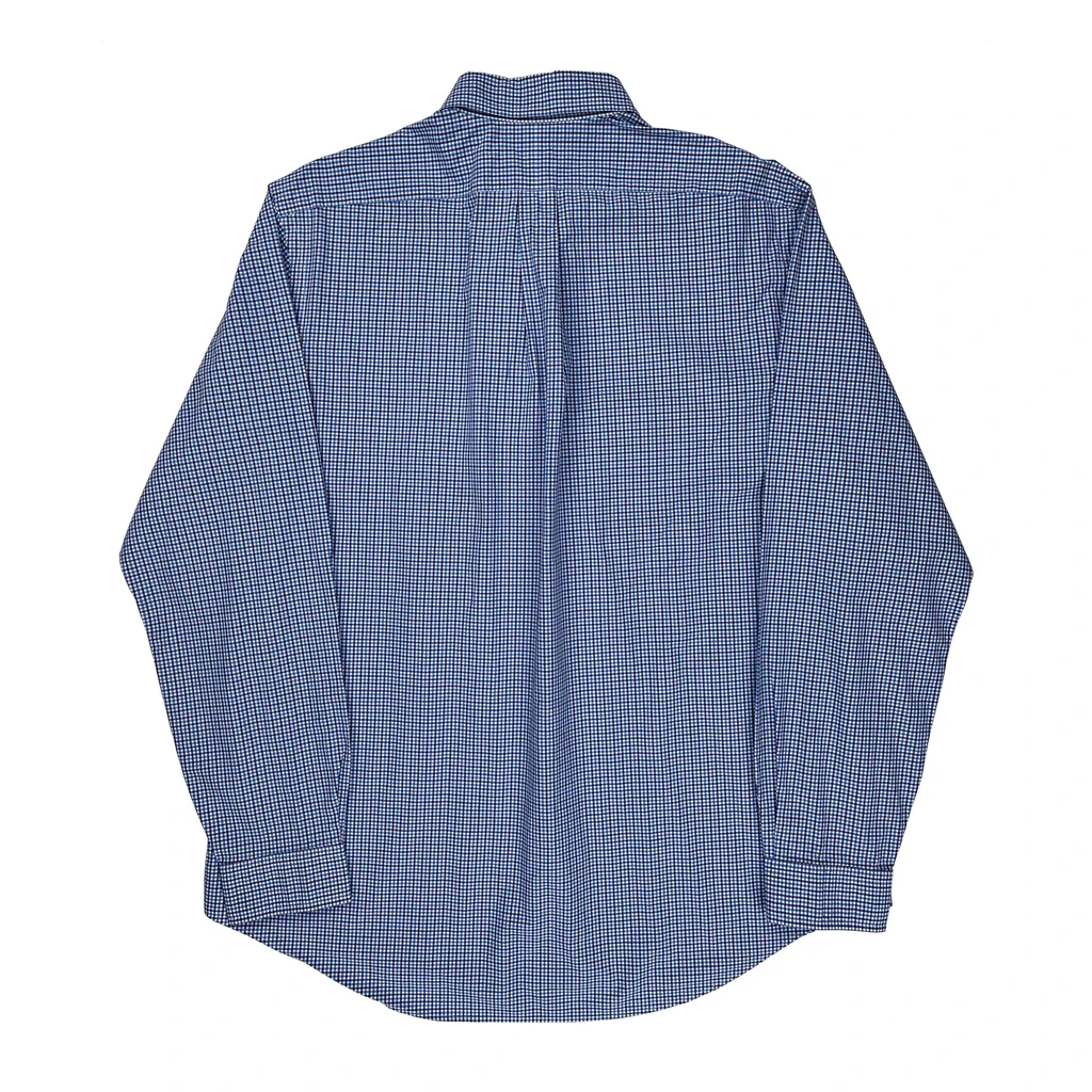 Ralph Lauren Checked Shirt - XL Blue Cotton - Image 2