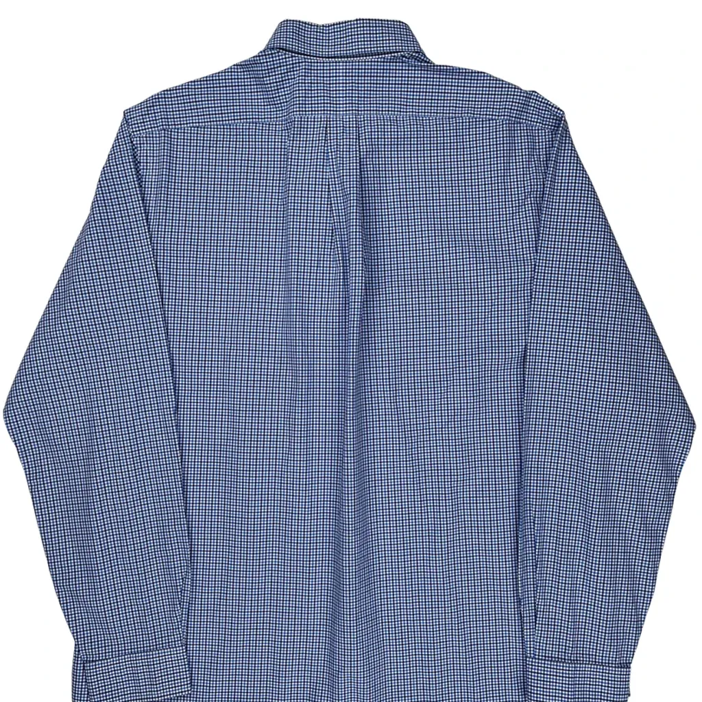 Ralph Lauren Checked Shirt - XL Blue Cotton - Image 6