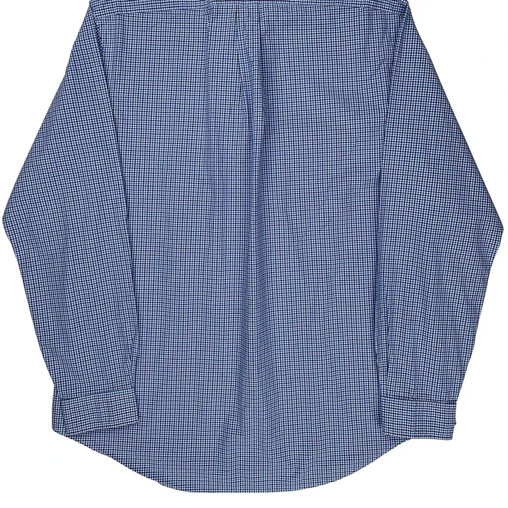 Ralph Lauren Checked Shirt - XL Blue Cotton - Image 7