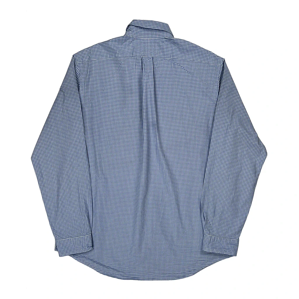 Ralph Lauren Checked Shirt - XL Blue Cotton - Image 2