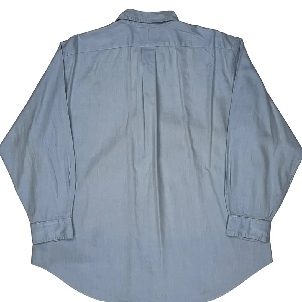 Ralph Lauren Shirt - XL Blue Cotton - Image 6