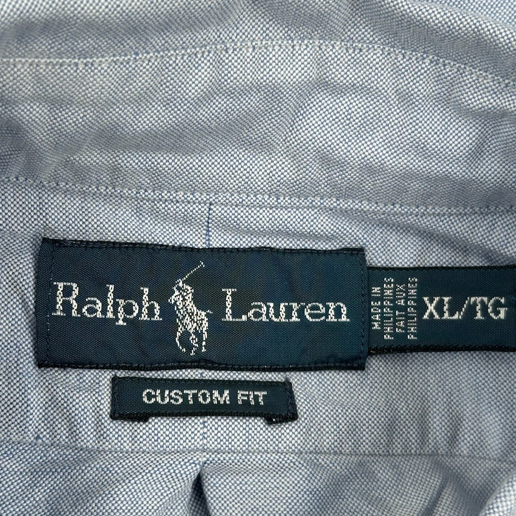 Ralph Lauren Shirt - XL Blue Cotton - Image 6