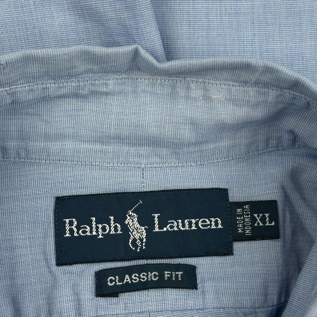 Ralph Lauren Shirt - XL Blue Cotton - Image 3