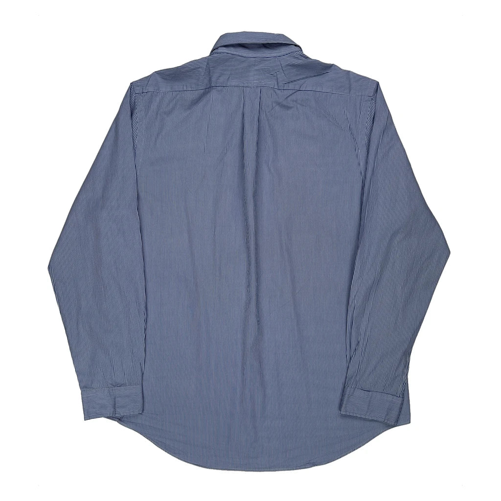 Ralph Lauren Striped Shirt - XL Blue Cotton - Image 2