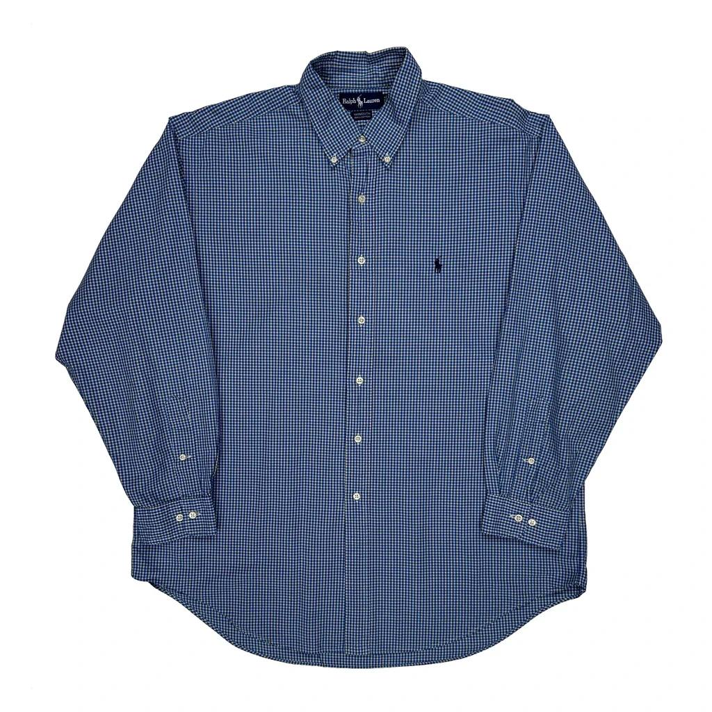 Ralph Lauren Shirt - XL Blue Cotton