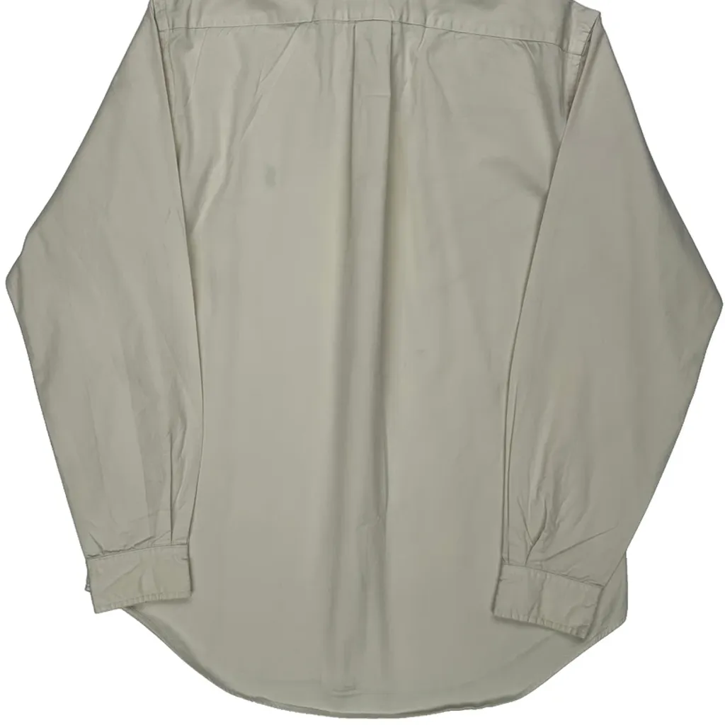 Ralph Lauren Shirt - Medium Cream Cotton - Image 6