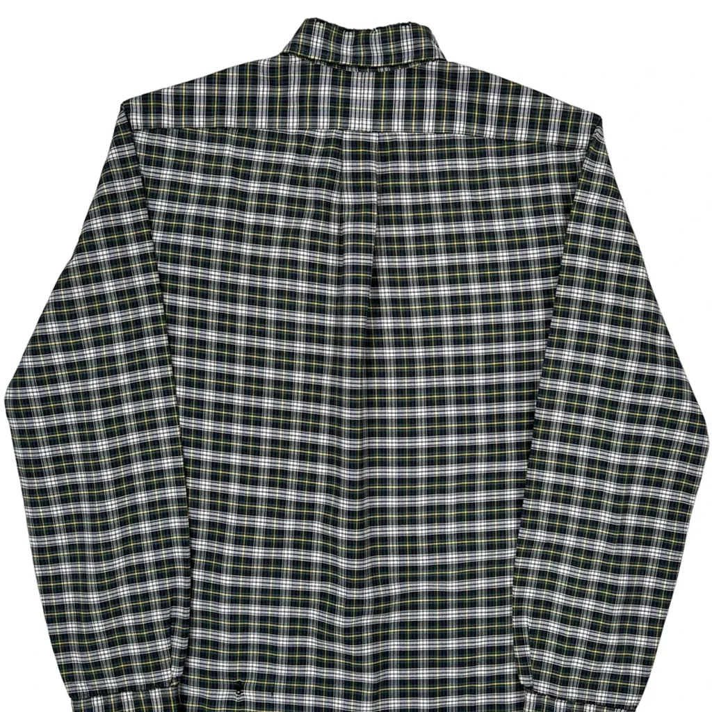 Ralph Lauren Checked Shirt - Medium Green Cotton - Image 6