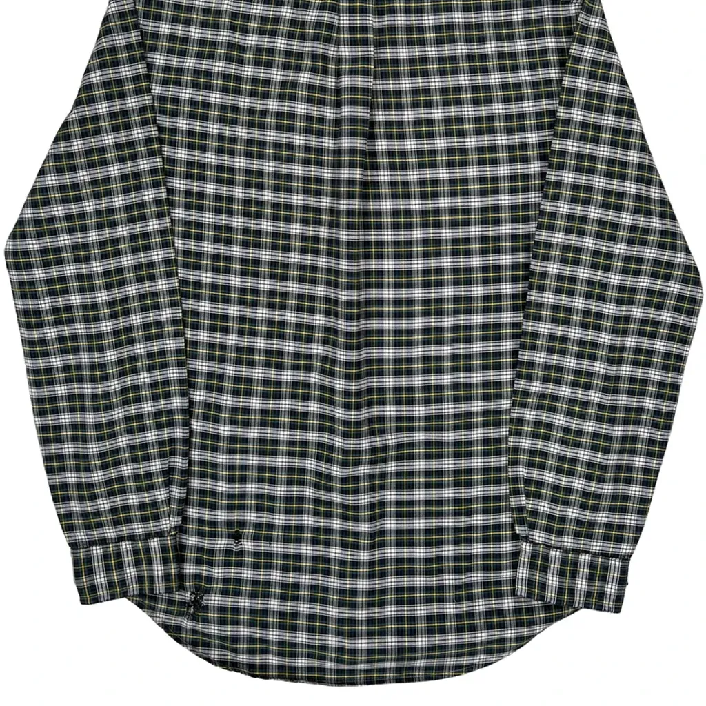 Ralph Lauren Checked Shirt - Medium Green Cotton - Image 7