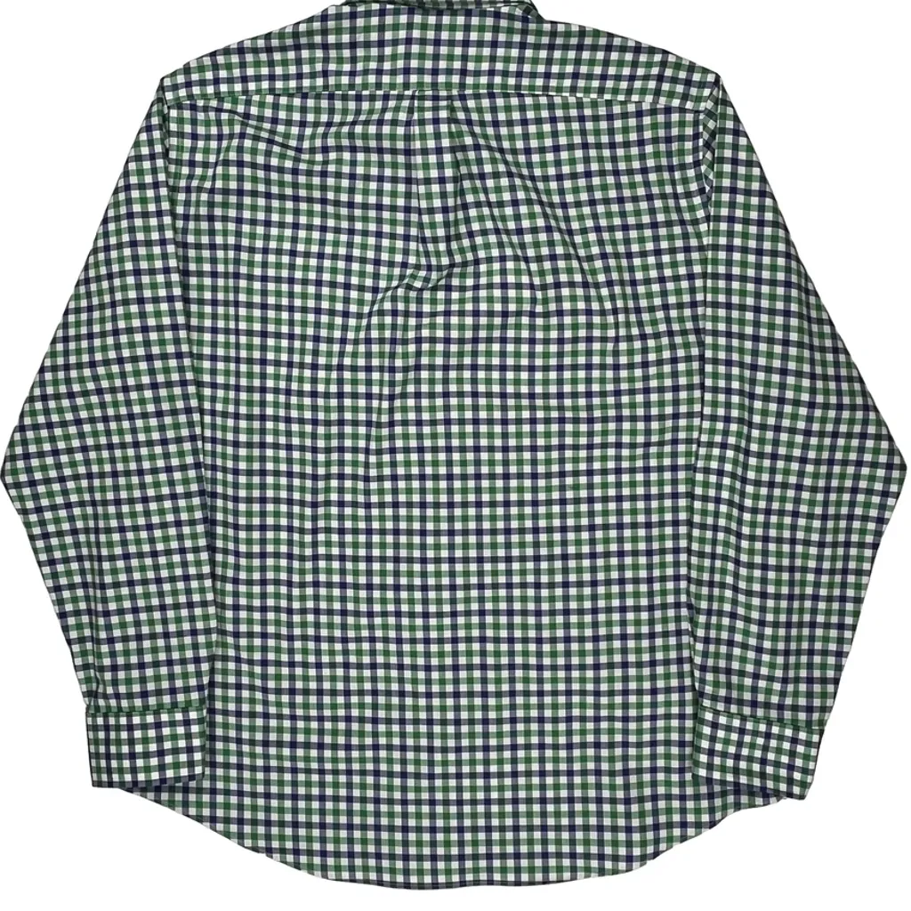 Ralph Lauren Checked Shirt - XL Green Cotton - Image 6