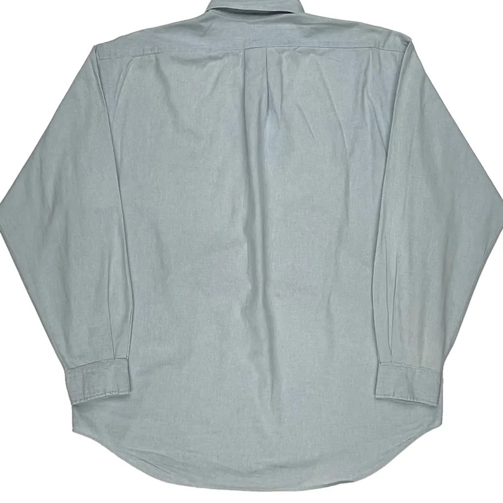 Ralph Lauren Shirt - Large Grey Cotton - Image 6
