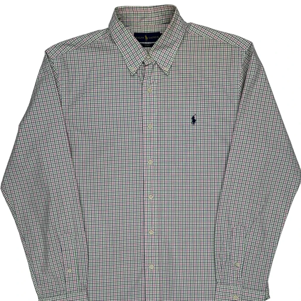 Ralph Lauren Checked Shirt - Large Multicoloured Cotton - Image 5