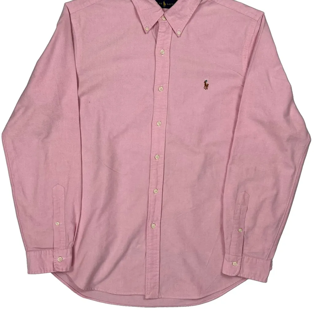 Ralph Lauren Shirt - Large Pink Cotton - Image 5
