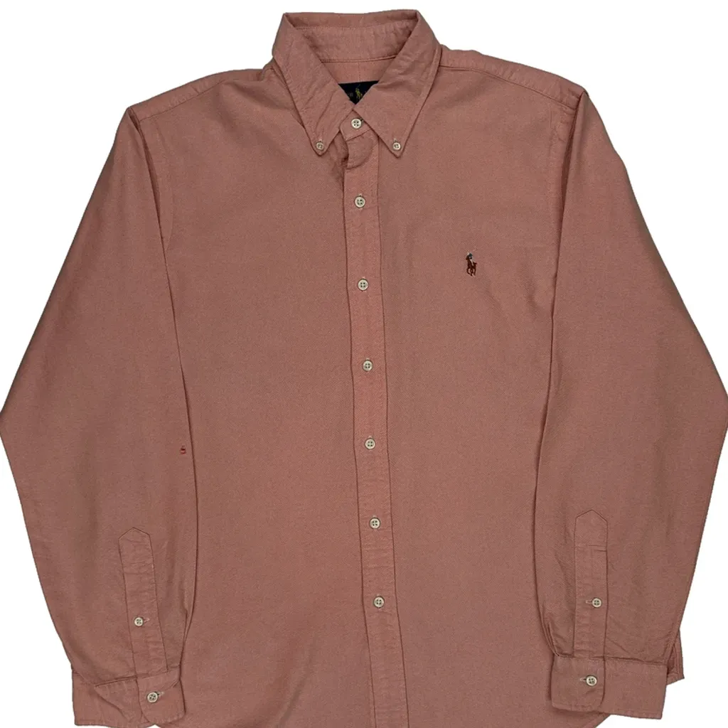 Ralph Lauren Shirt - Large Pink Cotton - Image 5