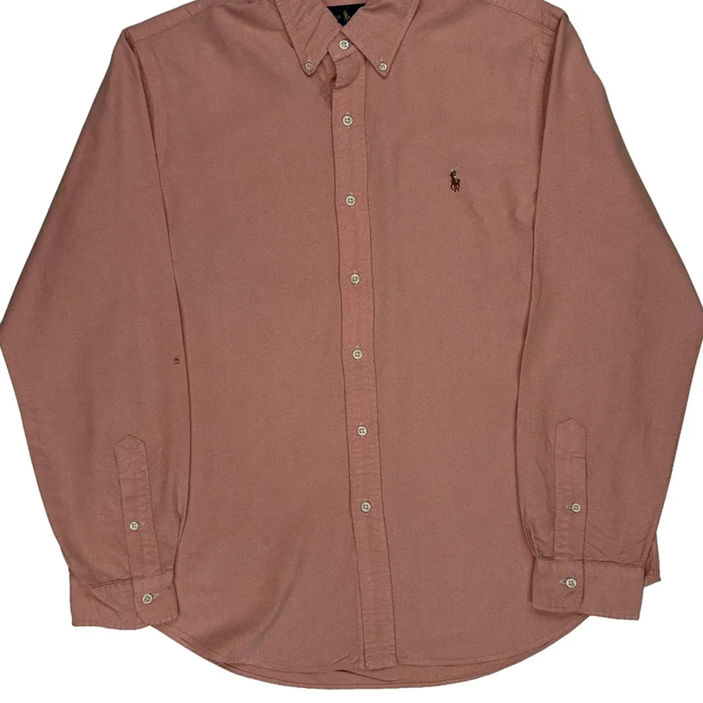 Ralph Lauren Shirt - Large Pink Cotton - Image 6