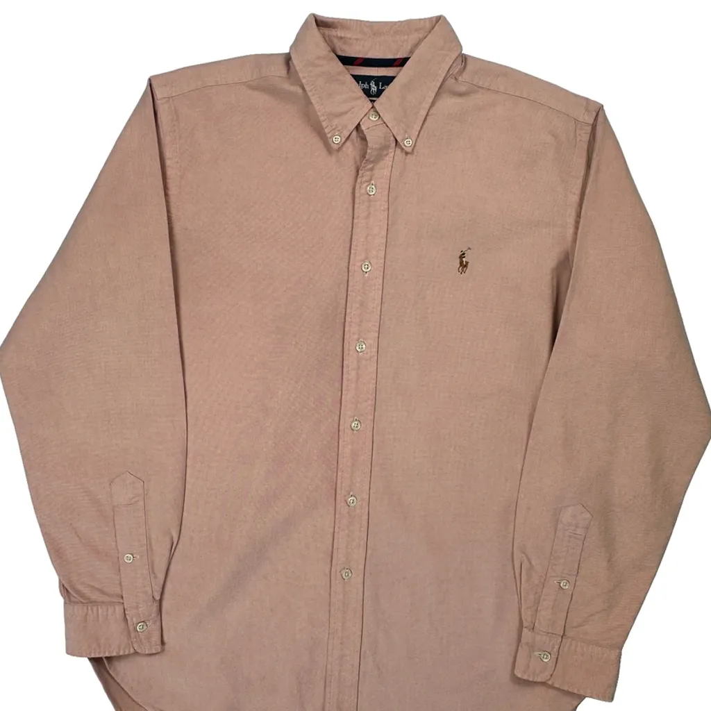 Ralph Lauren Shirt - Large Pink Cotton - Image 4