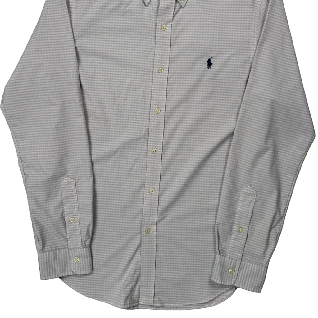 Ralph Lauren Slim Fit Shirt - Medium Pink Cotton - Image 4