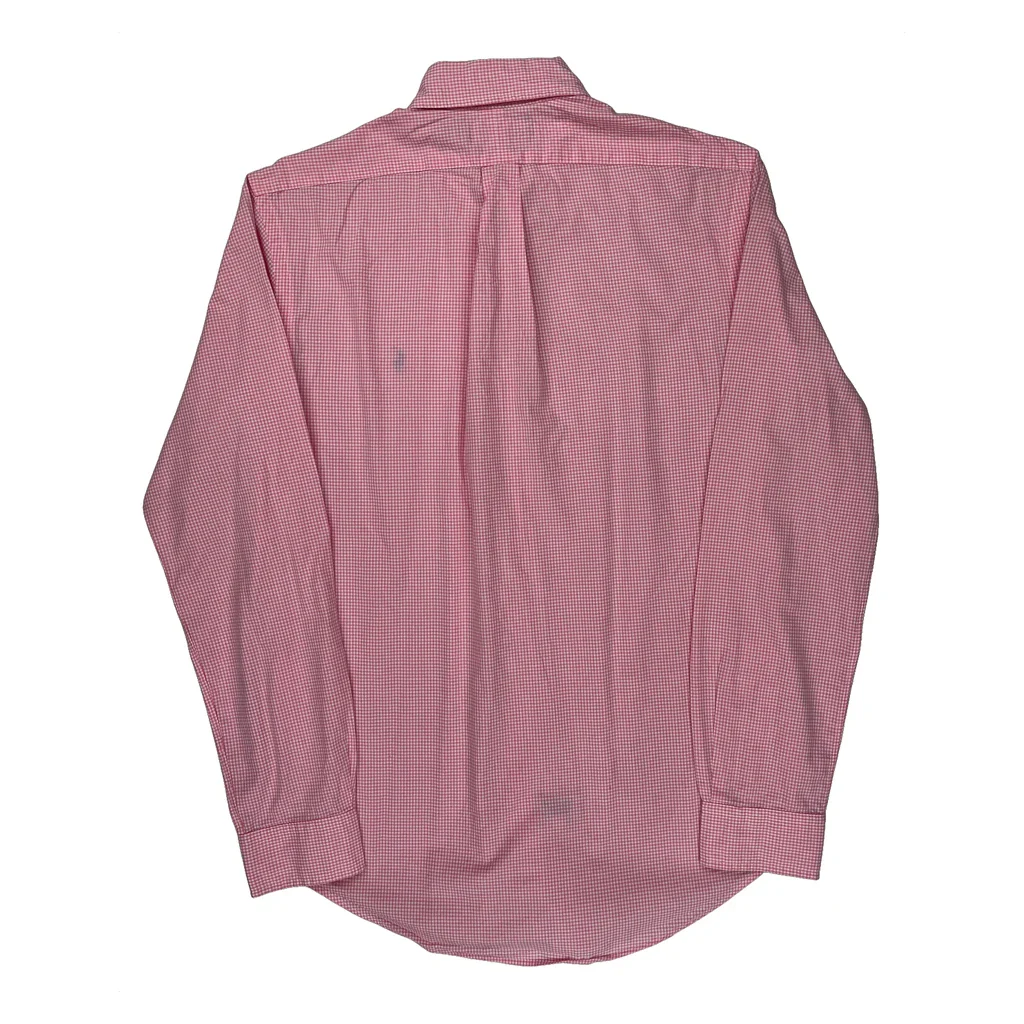 Ralph Lauren Checked Shirt - Small Pink Cotton - Image 2