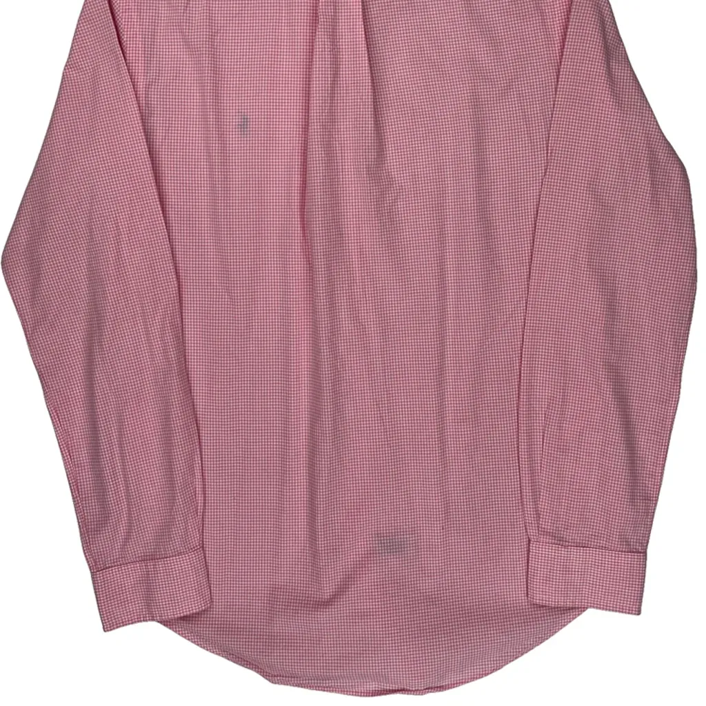 Ralph Lauren Checked Shirt - Small Pink Cotton - Image 6