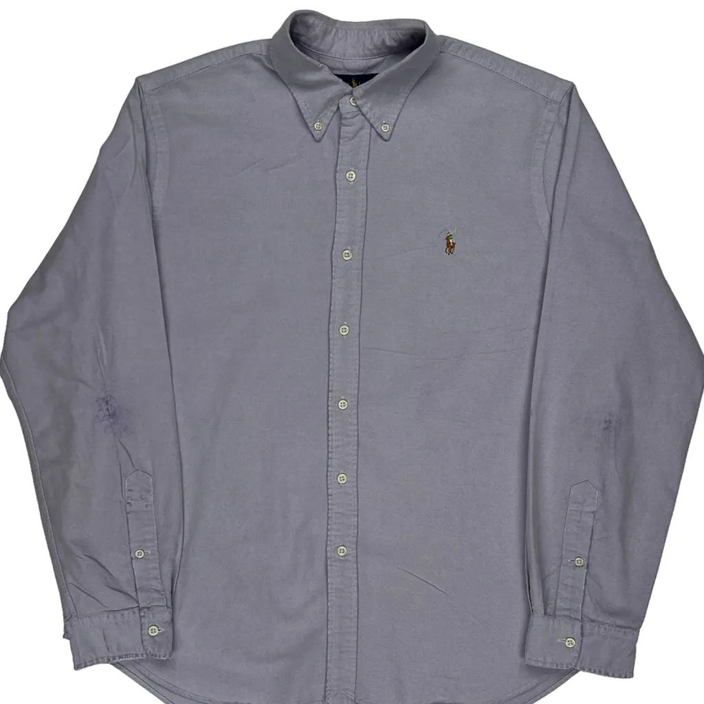Ralph Lauren Shirt - XL Purple Cotton - Image 4
