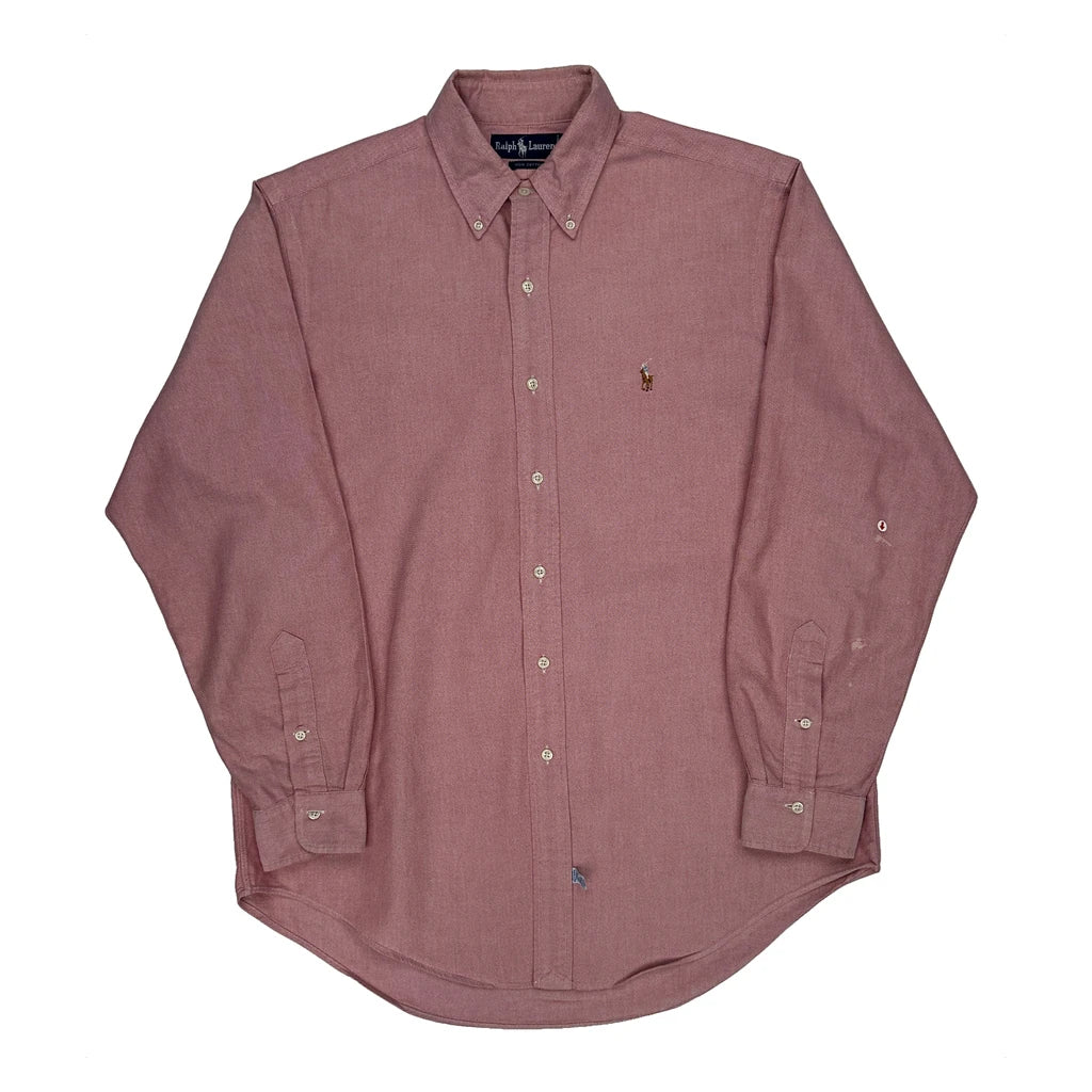 Ralph Lauren Shirt - Large Red Cotton - Image 2