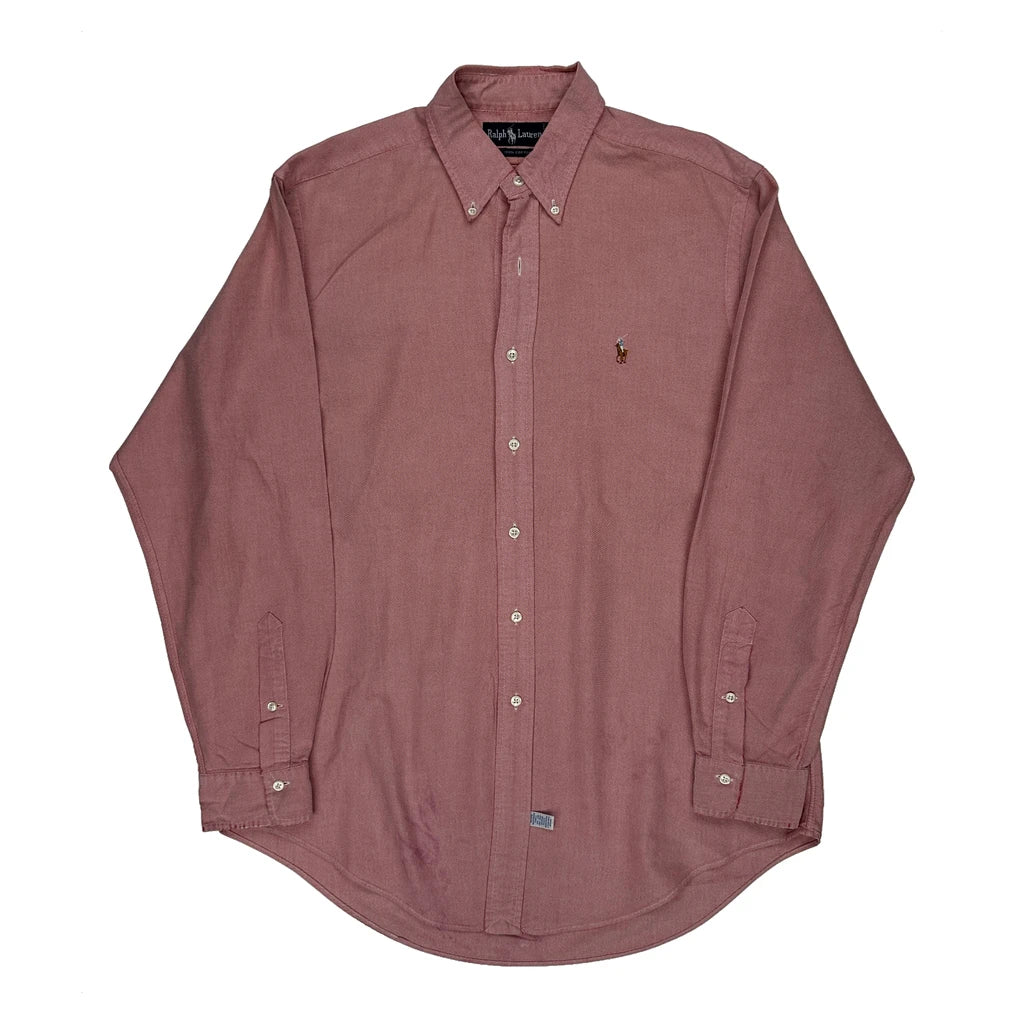 Ralph Lauren Shirt - Large Red Cotton