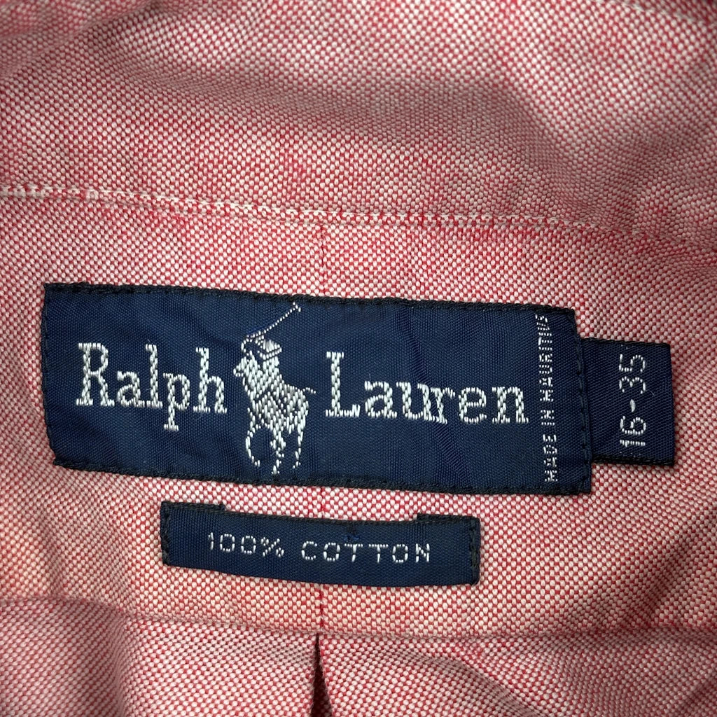Ralph Lauren Shirt - Large Red Cotton - Image 3