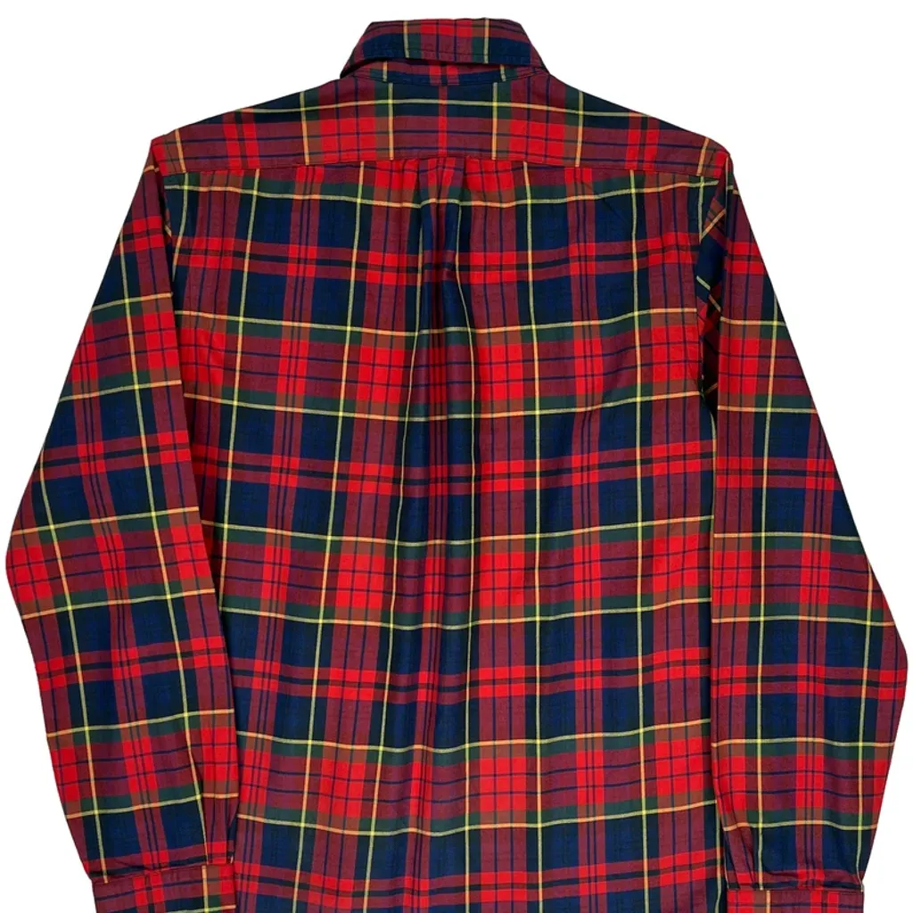 Ralph Lauren Checked Shirt - Medium Red Cotton - Image 6