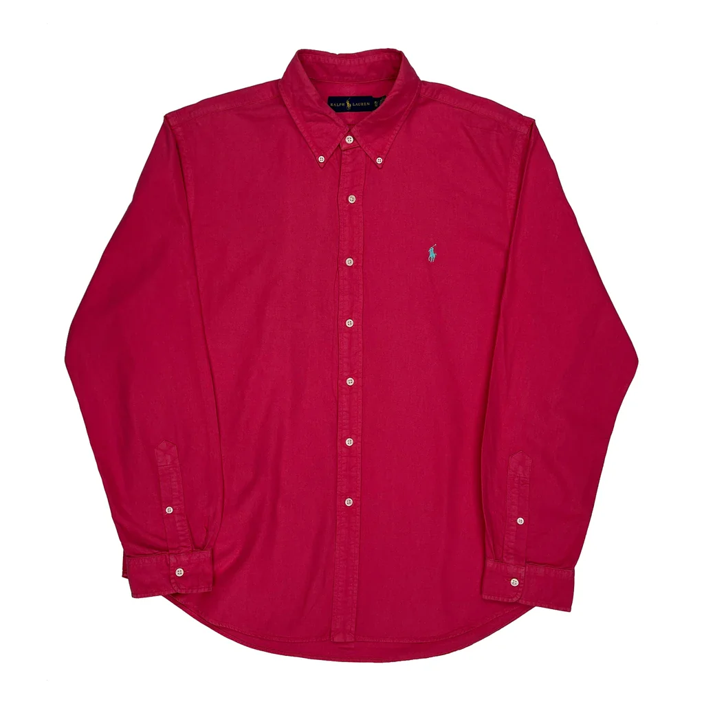 Ralph Lauren Shirt - XL Red Cotton