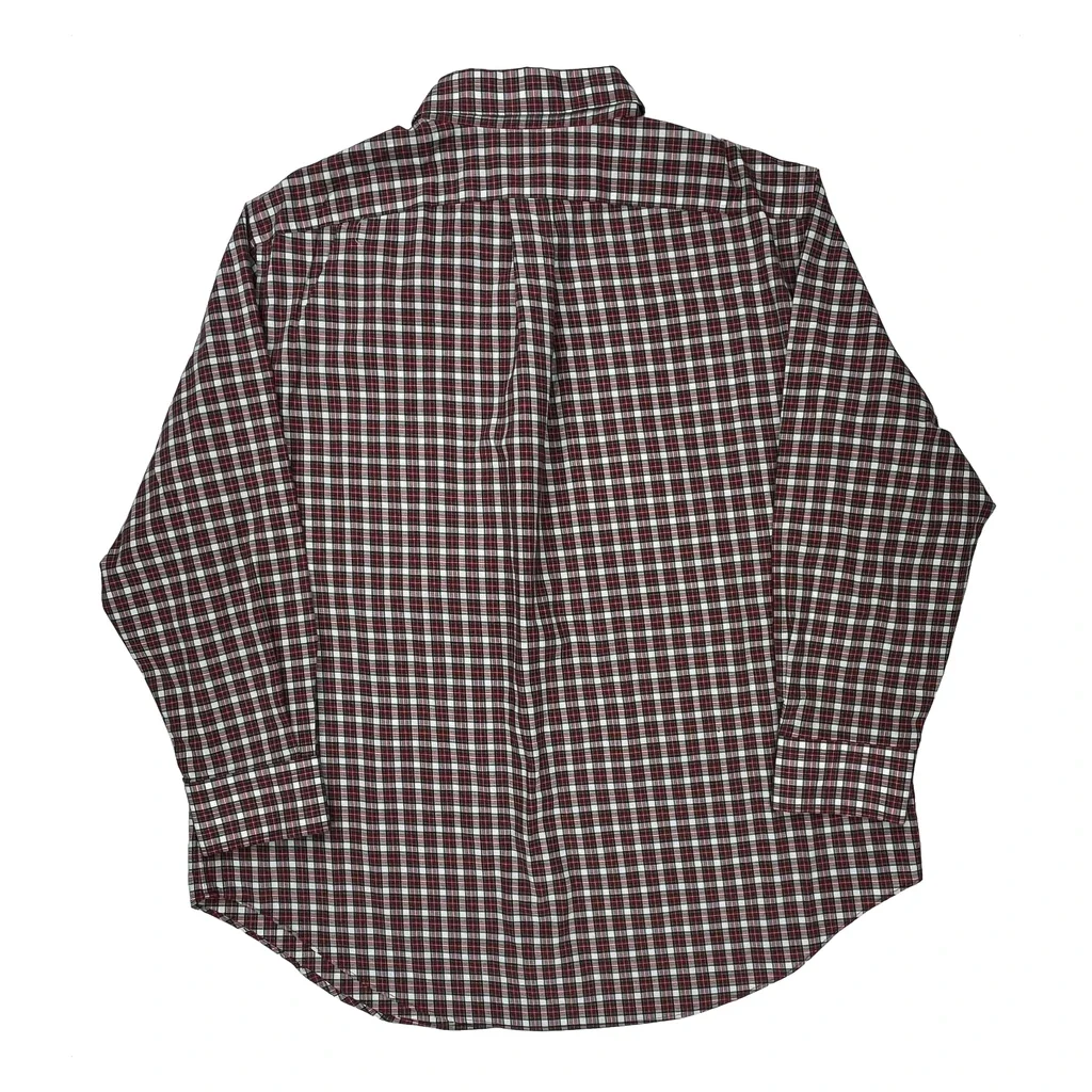 Ralph Lauren Checked Shirt - XL Red Cotton - Image 2