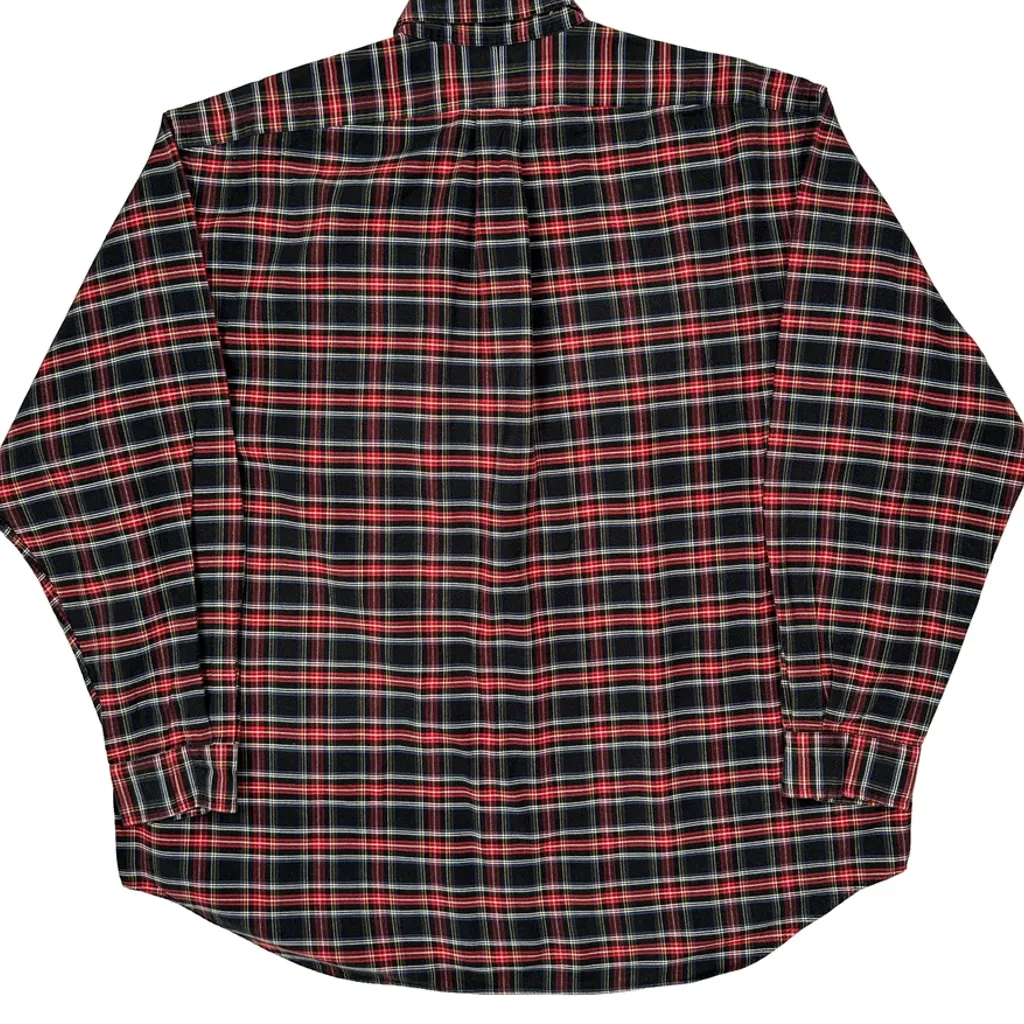 Ralph Lauren Checked Shirt - XL Red Cotton - Image 6