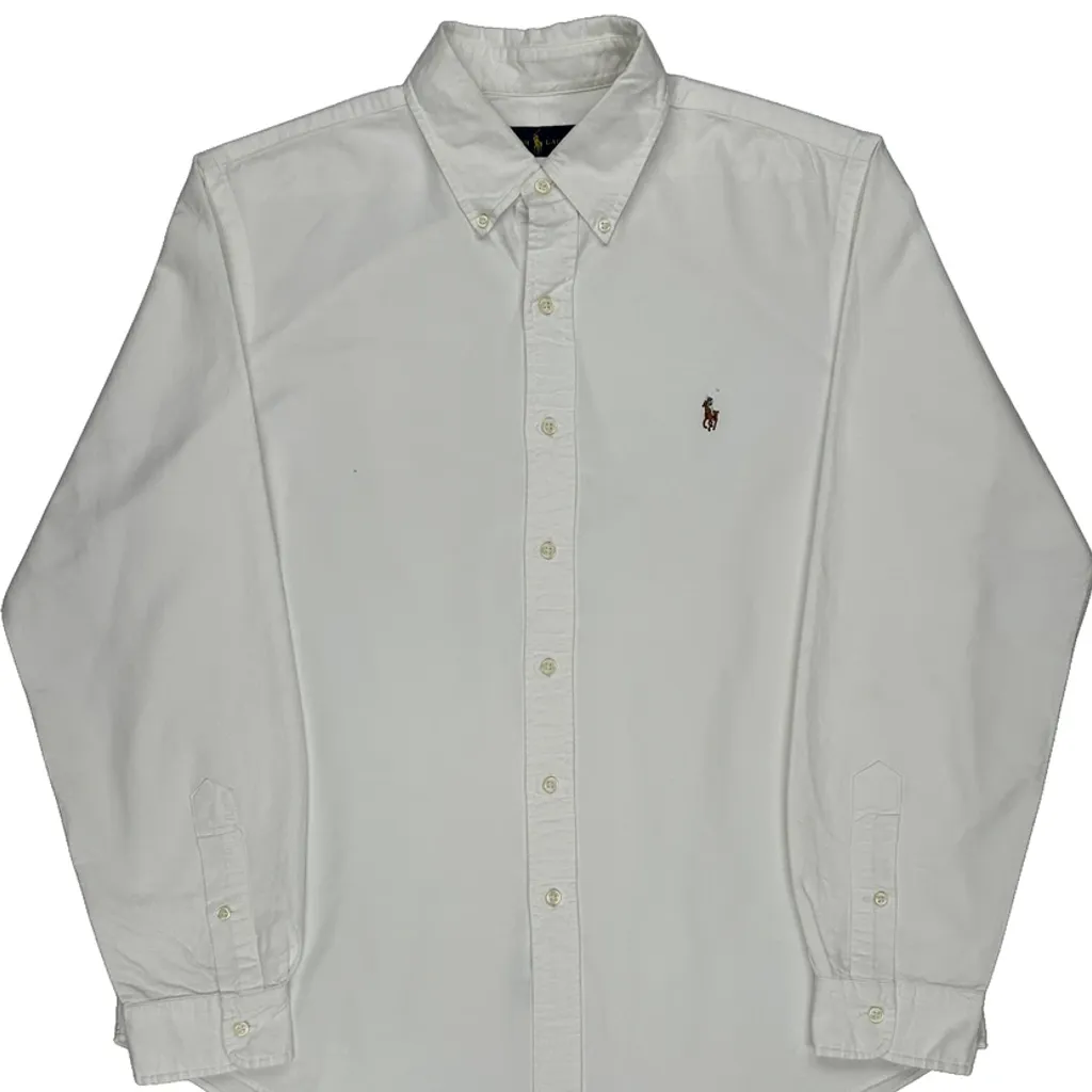 Ralph Lauren Shirt - Large White Cotton - Image 4