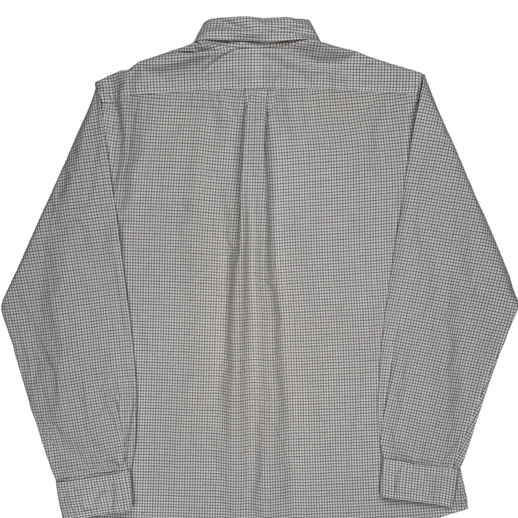 Ralph Lauren Checked Shirt - Large White Cotton - Image 7