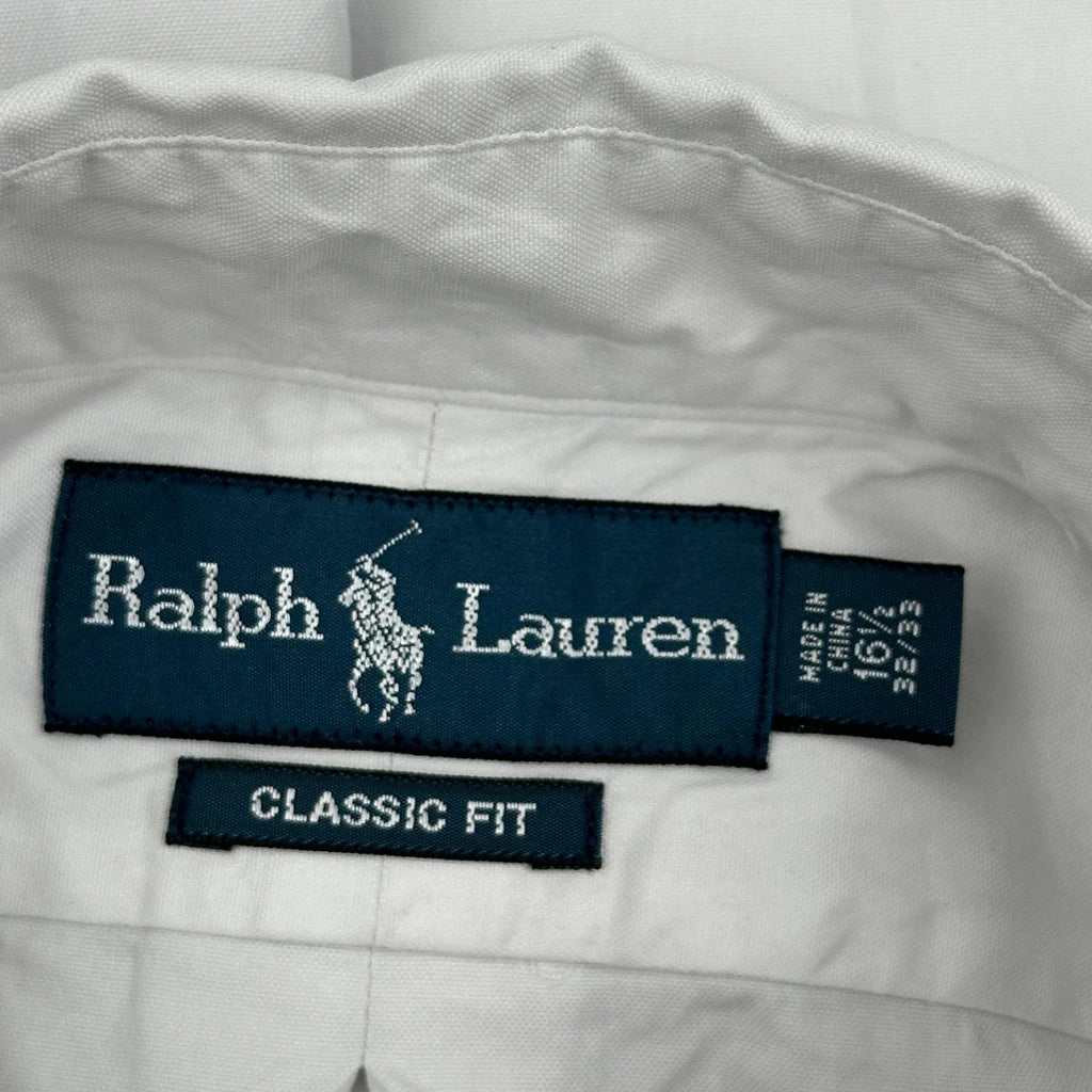 Ralph Lauren Shirt - Large White Cotton - Image 3