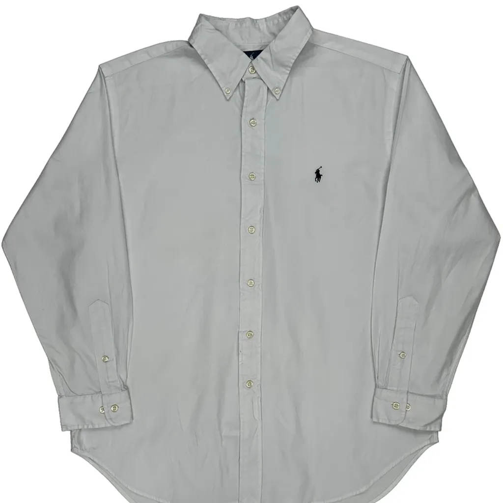 Ralph Lauren Shirt - Large White Cotton - Image 5